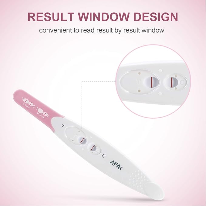 Afac Test Embarazo Alta Sensibilidad 3 Predictor Test Embarazo Deteccion Temprana Hcg Test Con 2 Ventanas De Gran Resultado Mas Del 99 De Precision Amazon Es Salud Y Cuidado Personal