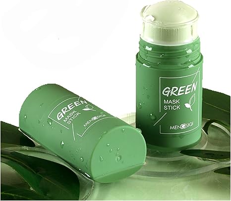 Amazon Co Jp クレイスティックマスクグリーンティー 黒ずみと毛穴のバランスをとるオイルと水のディープクレンジングポア 女性と男性用 Color 2pcs ホーム キッチン
