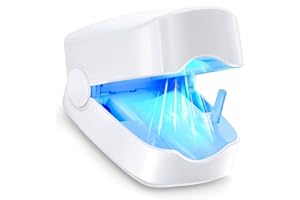 UWDEDO Nail Fungus Laser Treatment LED Light Device - Damaged Discolored Thick Toenails & Fingernails, Effective Rechargeable Nail Fungus Remover for Home Use