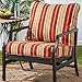 Greendale Home Fashions Deep Seat Cushion Set, Roma Stripe