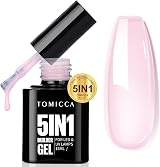 TOMICCA 5-in-1 Builder Gel Baby Pink 15ml for Nails UV/LED Cure