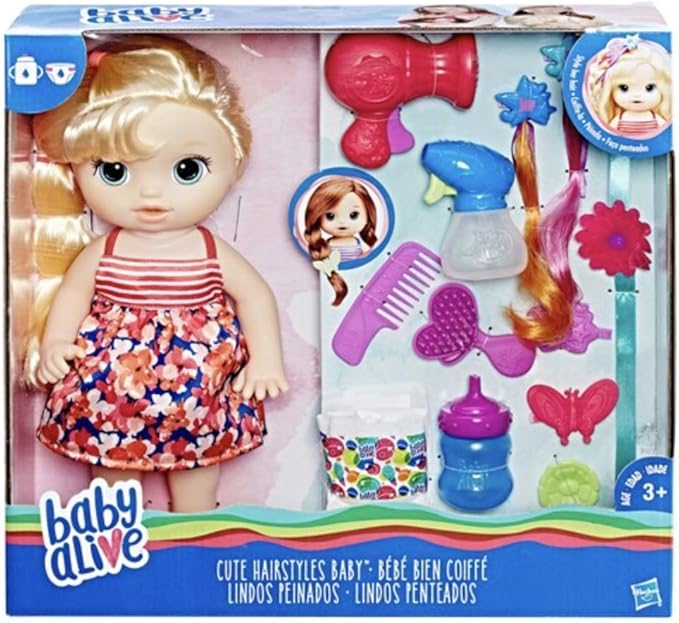 baby alive lindos peinados