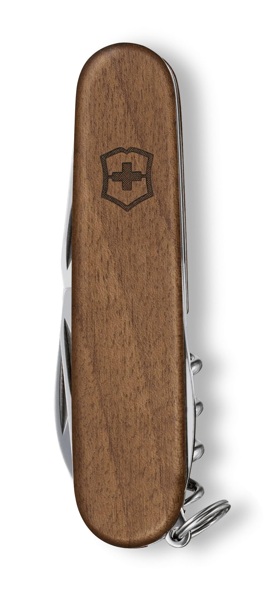 Victorinox Schweizer Taschenmesser, Spartan Wood, Multitool, Swiss Army Knife mit 10 Funktionen, Klinge, Dosenöffner 3