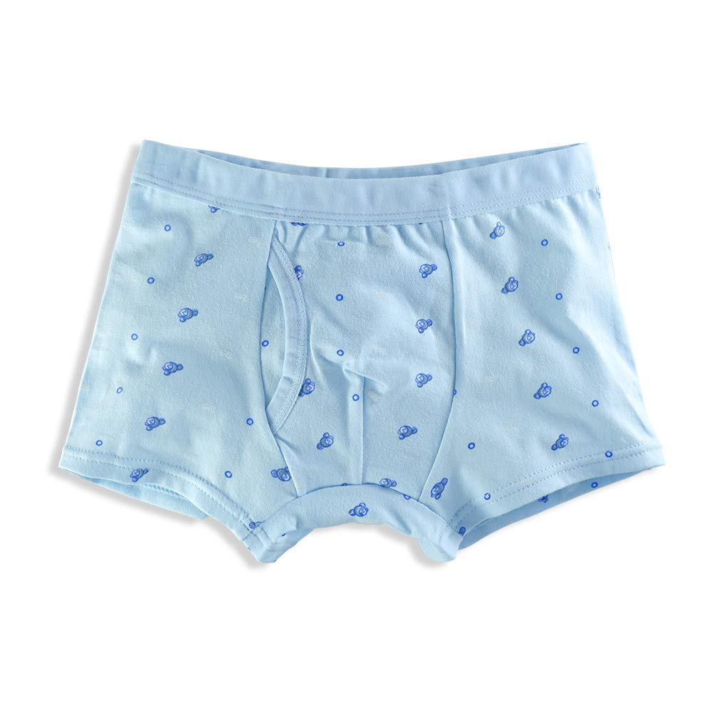 slaixiu Soft Cotton Kids Underwear Cartoon Boys Boxer Briefs 4-Pack (UW75-No.7-120)