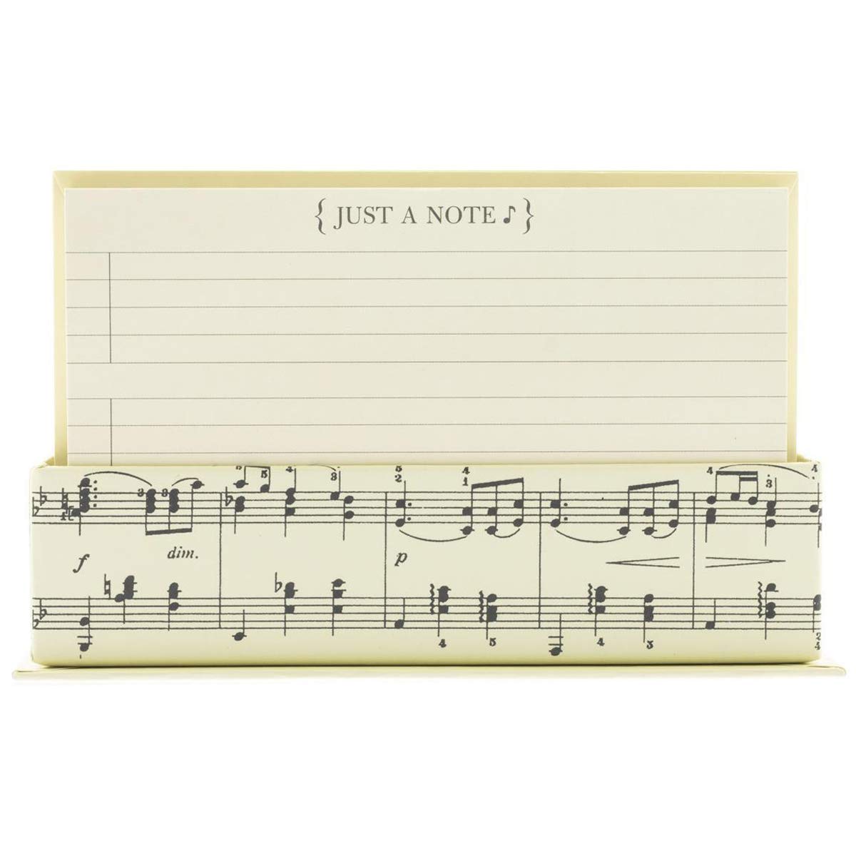 Graphique Vintage Music Note: Flat Notecard Sets — image 1