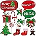 TINKSKY Christmas Party Photo Booth Props Merry Christmas Photo Props Kit for Party Decoration 43pcs