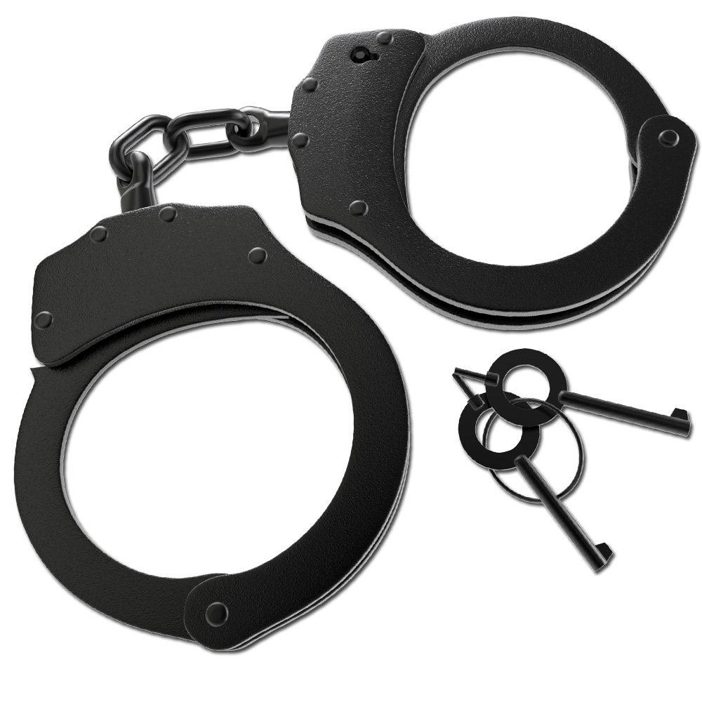 Under Control Tactical 1 Rated Best Real Police Handcuffs in Black