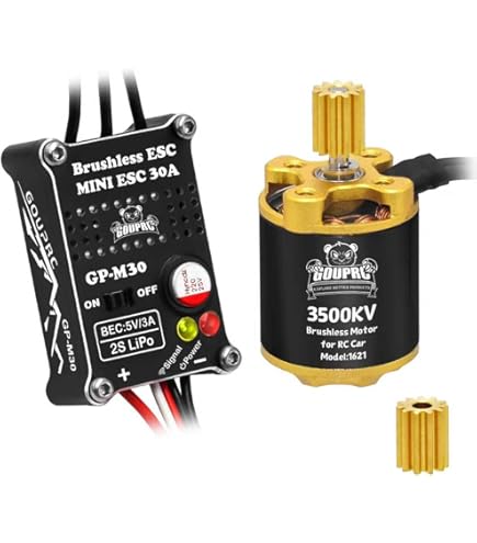 Amazon.com: INJORA Roverin M30 G2 FOC Sensored Brushless ESC