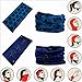 VANCROWN Headband Neck Gaiter Head Wrap Headwear Face Mask Magic Scarf Bandana for Men and Women