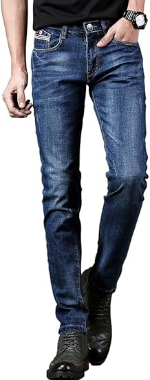 Amazon Ailokoso ジーパン デニム パンツ ジーンズ ロングパンツ Gパン メンズ カジュアル スキニー 長ズボン ボトムス 綿パン 細身 美脚 ウォッシュ ブリーチ ダメージ加工 ストレート スーパーストレッチ ジーンズ 通販