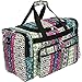 Women's 19 inch Printed Duffel Bag (Boho W/ Black Trim)