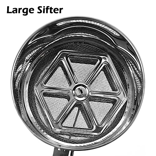 NPYPQ Flour Sifter Baking Sifter 5 Cup Powder Sifter Powdered