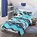 MarCielo 2 Piece Kids Bedspread Quilts Set Throw Blanket for Teens Boys Girls Bed Printed Bedding Coverlet, Twin Size, Dinosaur (Twin/Full)