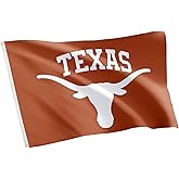 Desert Cactus University of Texas UT Flag - 3 x 5 Feet Longhorns Banner, Indoor/Outdoor Durable Fabric, 100% Polyester Design (Style 4)
