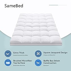 SameBed Mattress Topper Queen,Extra Thick Mattress