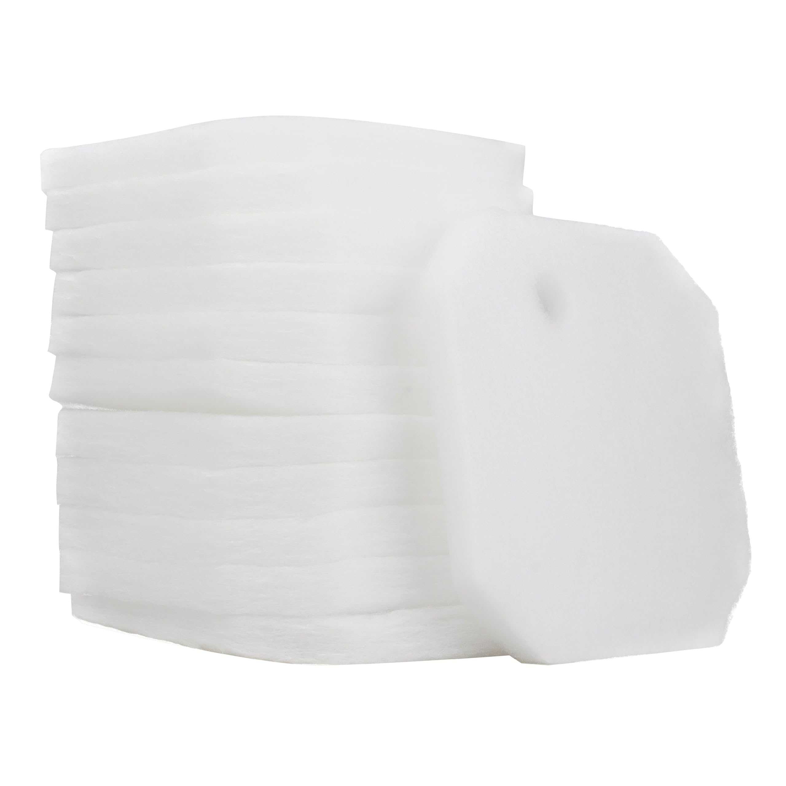 LTWHOME Replacement White Fine Filter Pad Fit for Eheim 2616265 Professional Pro 2 2226/2326/ 2026/2128 and Experience 350 (Pack of 12)