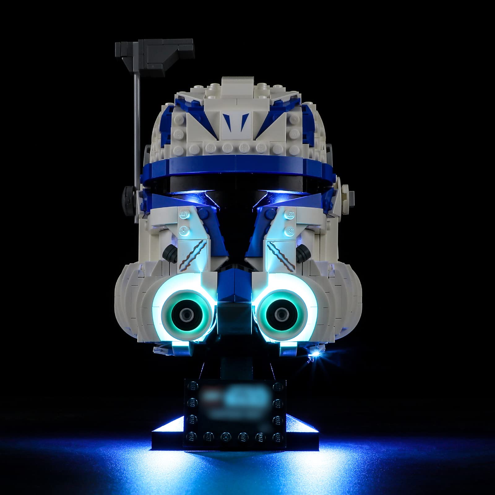 GEAMENT LED Light Kit Compatible with LEGO Captain Rex Helmet - for Star Wars 75349 Model (Building Set Not Included)