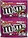 M&M’s Chocolate Candy (2 Pack) Flavor Vote Crunchy Raspberry Sharing Size, 8 Ounce Bags