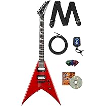 Amazon.com: Jackson King V JS32T Electric Guitar - Ferrari