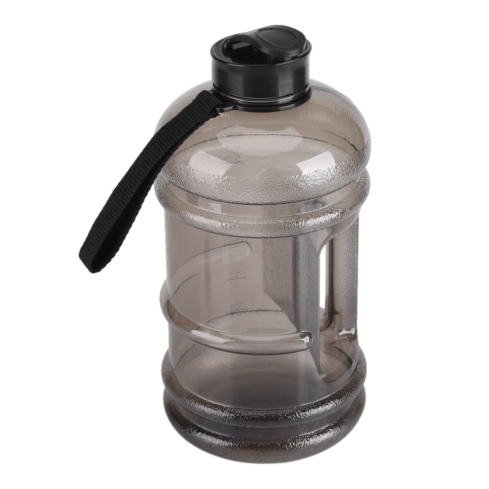 KIKYO 2.2L Sports Water Bottle, 2.2L Outdoor Sports Camping Camping Gym Bottle for Outdoor(black)