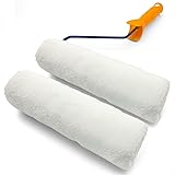 XWADJCD Microfiber Paint Roller 9 inch, 1 Roller