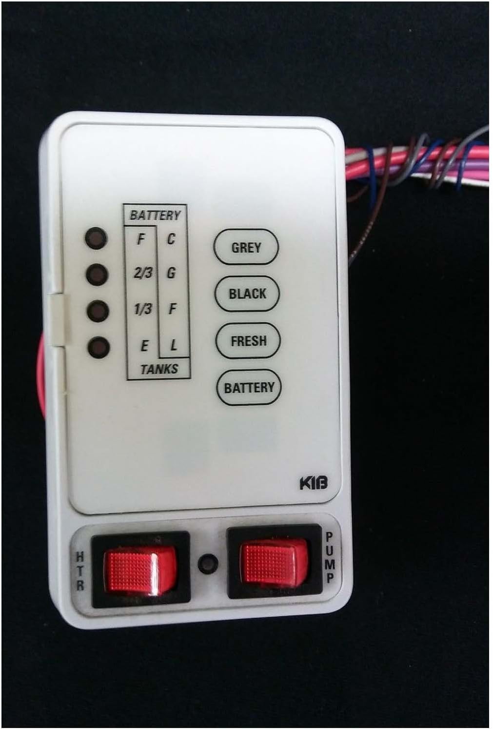 KIB MICRO MONITOR SYSTEM WHITE 3 Tank Battery Pump Water Heater Switch
