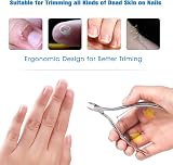 FERYES Cuticle Clipper - 5mm Jaw, Surgical Steel, Easy Grip, Nickel Plated view 5