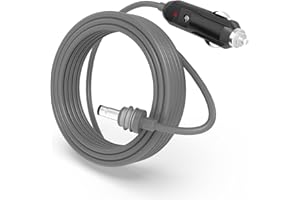 Hodeoo Cable for Starlink Mini DC Power Cable Cigarette Lighter,Replacement for starlink Mini 12V DC Car Power Cable - Waterp