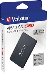 Verbatim Vi550 S3 Internal SSD 2TB 2.5 Inch SATA III 3D NAND Drive view 7
