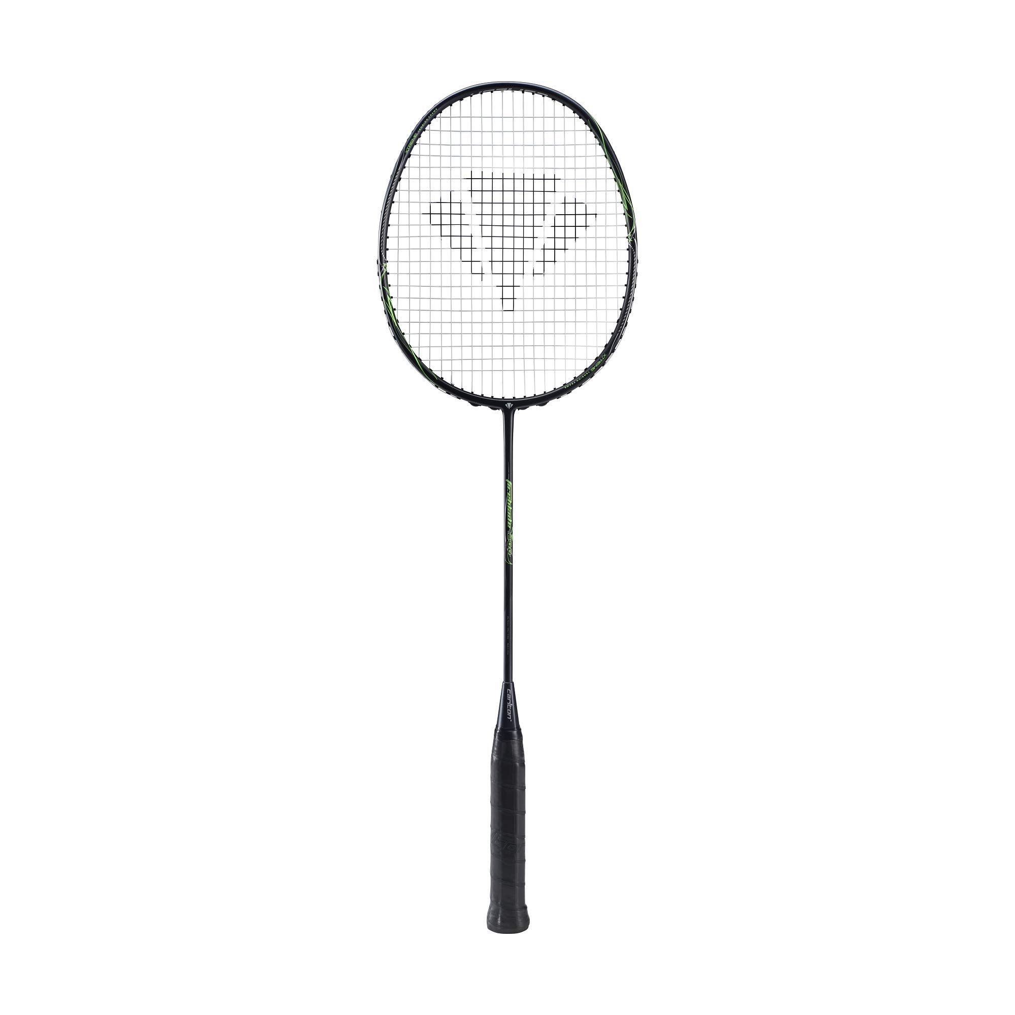 Carlton Fireblade 200 Badminton Racket, Black/Green