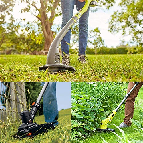 AsiFancy Weed Eater String Replacement Spools for Ryobi One Plus+ AC80RL3 18V 24V 40V, with String Trimmer AC14HCA Cap Covers 11ft 0.08" Cordless Auto-Feed Twist Single Line (8 Spool, 2 Cap) - Thumbnail 4