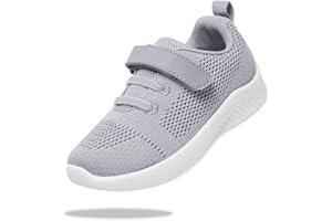 nerteo Girls Cheer Shoes Toddler Boys Kids Sneakers White Running Walking Sports Shoes