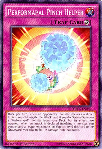 Yu-Gi-Oh! - Performapal Pinch Helper (CROS-EN066) - Crossed Souls - 1st Edition - Common