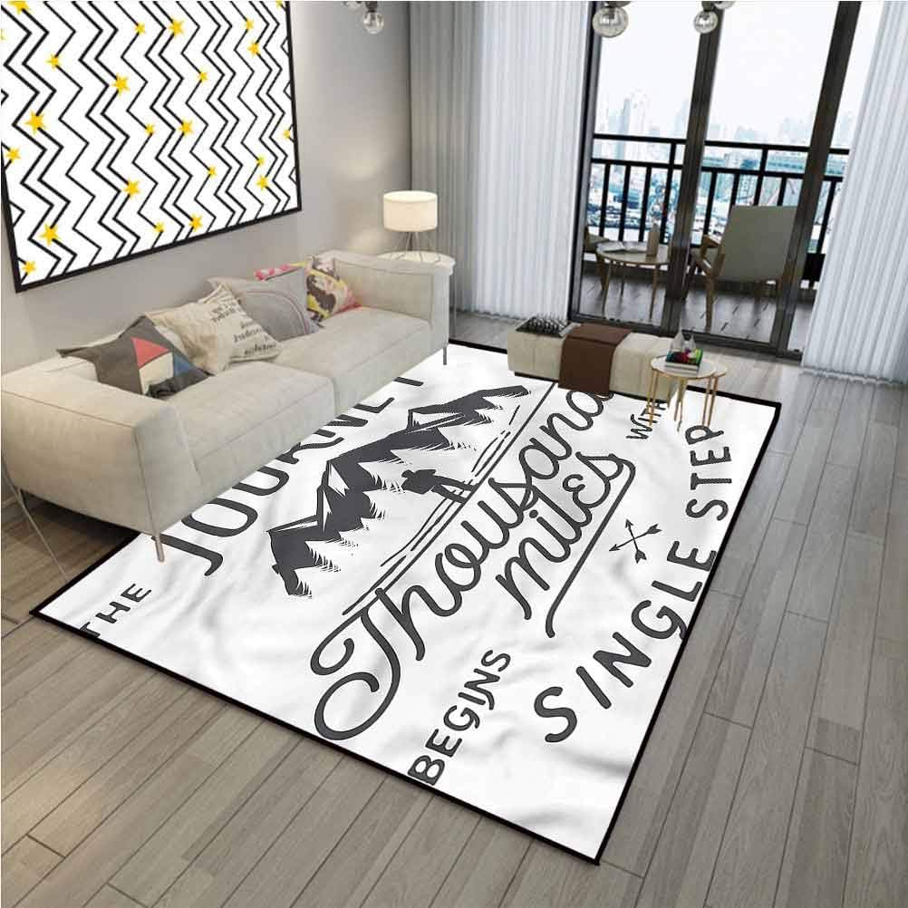 Adventure Carpet Door Mat for Bedroom Living Room Home Decor Mats Motivating Wise