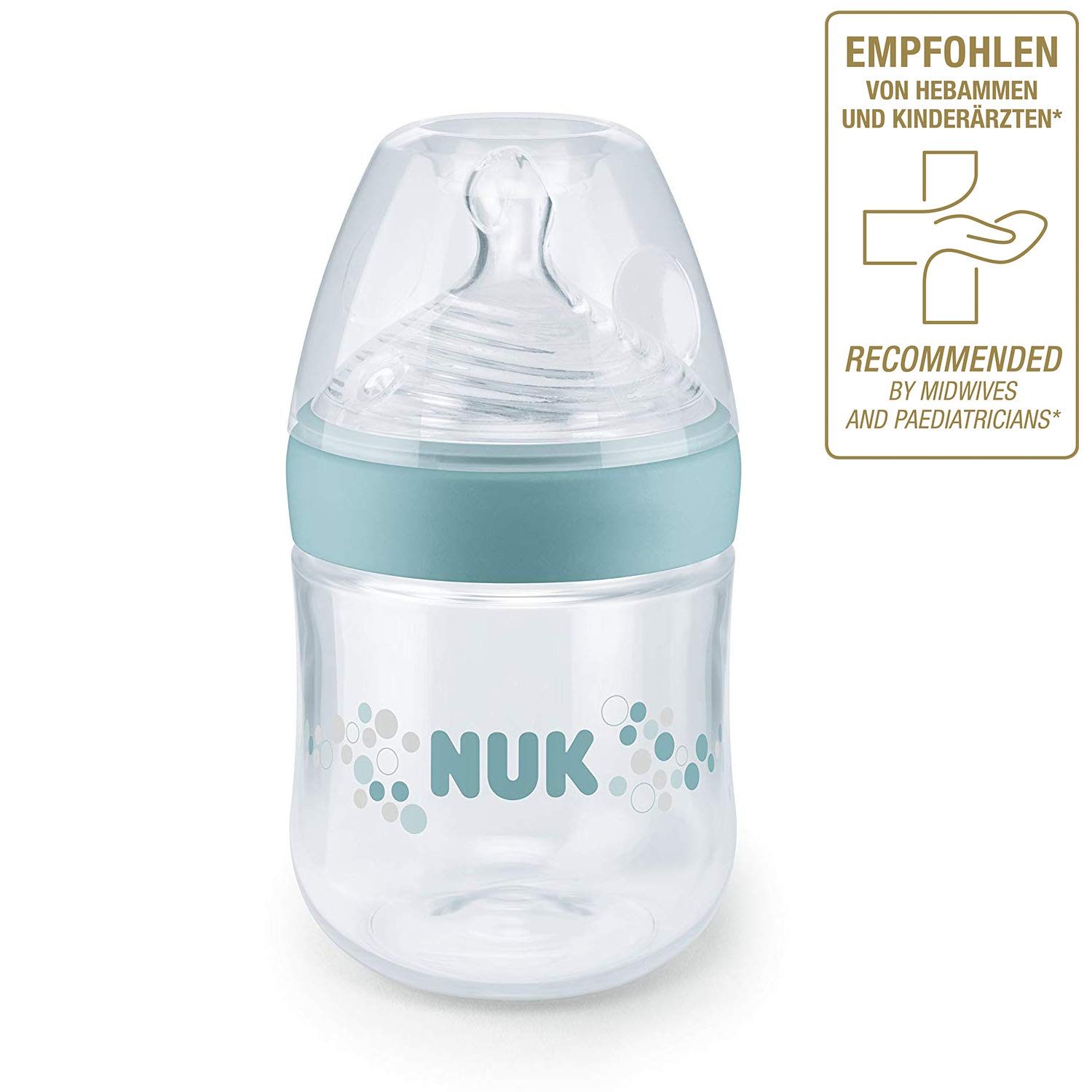 NUK Nature Sense Babyflasche mit Trinksauger 260ml