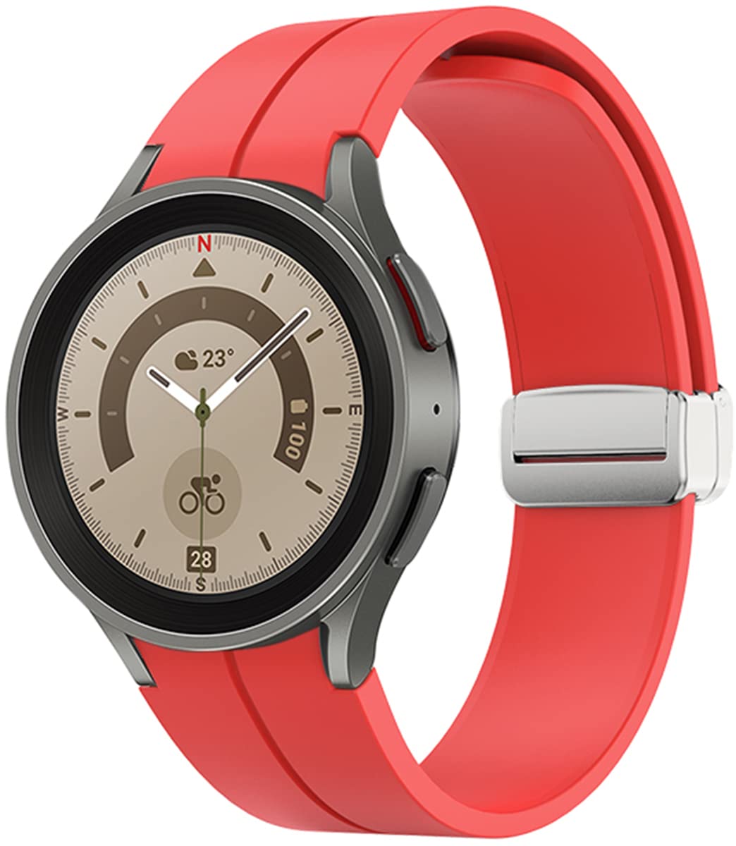 BBZ for Galaxy watch7/watch FE Strap,20MM quick release Silicone Strap Compatible with Galaxy Watch 6/Galaxy Watch 5 40mm 44mm /Galaxy Watch 4 40mm 44mm /Galaxy Watch 4 Classic 42mm 46mm/Watch 3 41mm