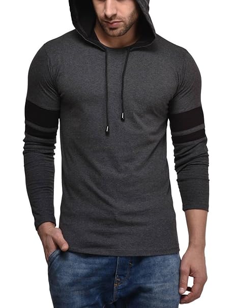 hooded full sleeves T shirt