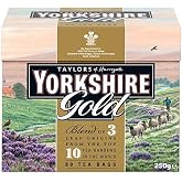 Taylors of Harrogate Yorkshire Gold Tea Bags 80 per pack - Pack of 2