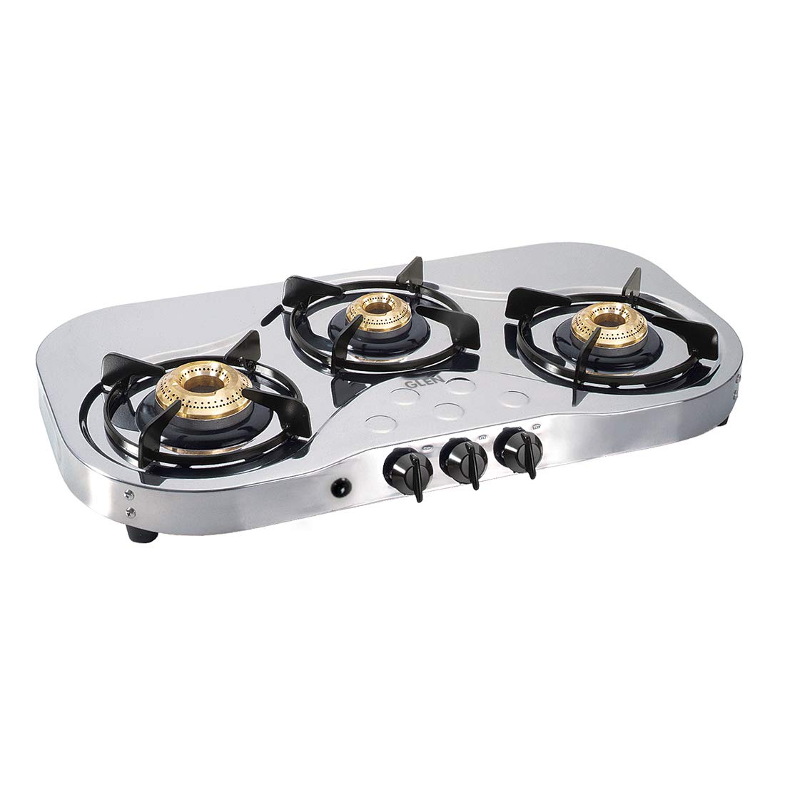 Buy Glen 3 Burner LPG Gas Cooktop 1035 SS HF BB AI Online at Low Prices