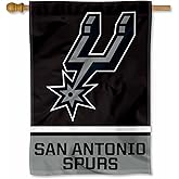 San Antonio Spurs Two Ply and Double Sided House Flag