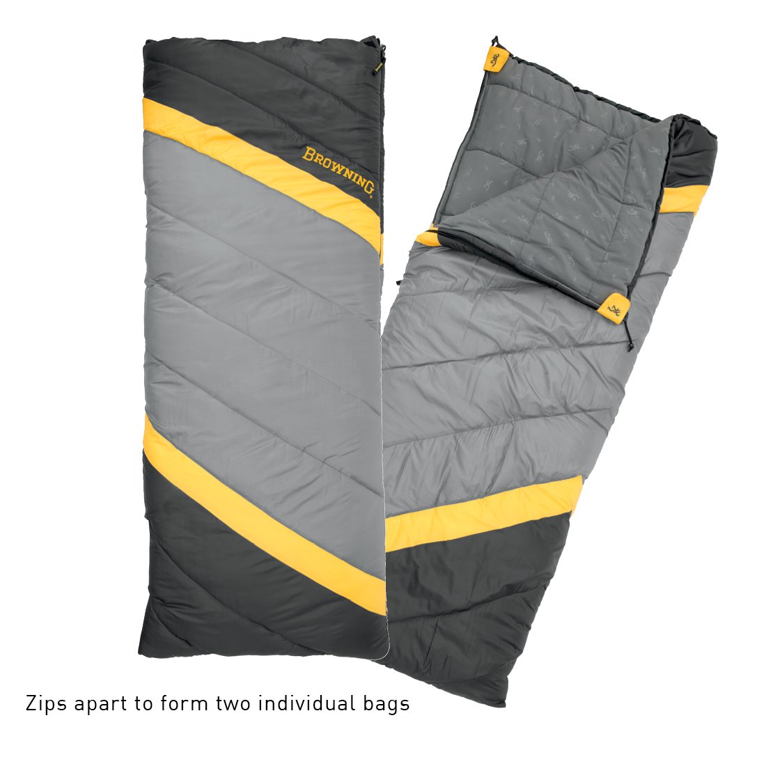 Browning Camping SidebySide 0 Degree Double Sleeping Bag by Browning