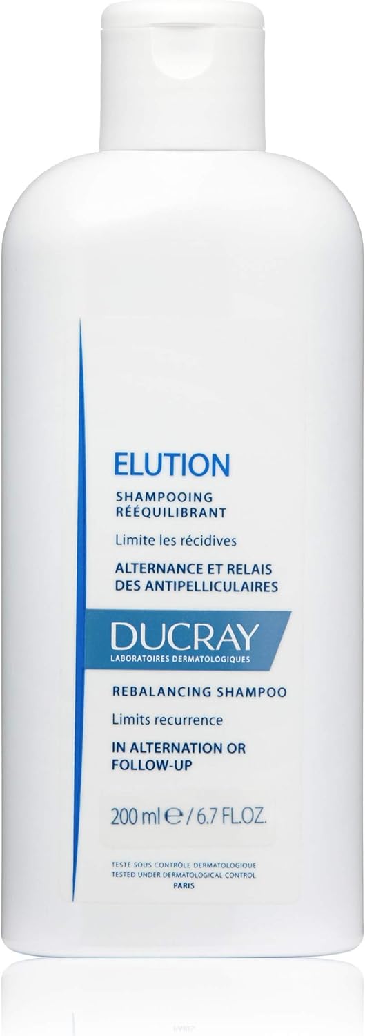 Ducray Elution Rebalancing Shampoo 200ml, 200 ml (Pack of 1)