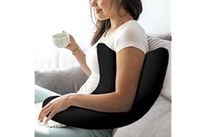 HARBOREST Shoulder Surgery Pillow - Shoulder Pillow for Shoulder Pain, Rotator Cuff Pillow for Sitting, Shoulder Relief Pillow (Black)