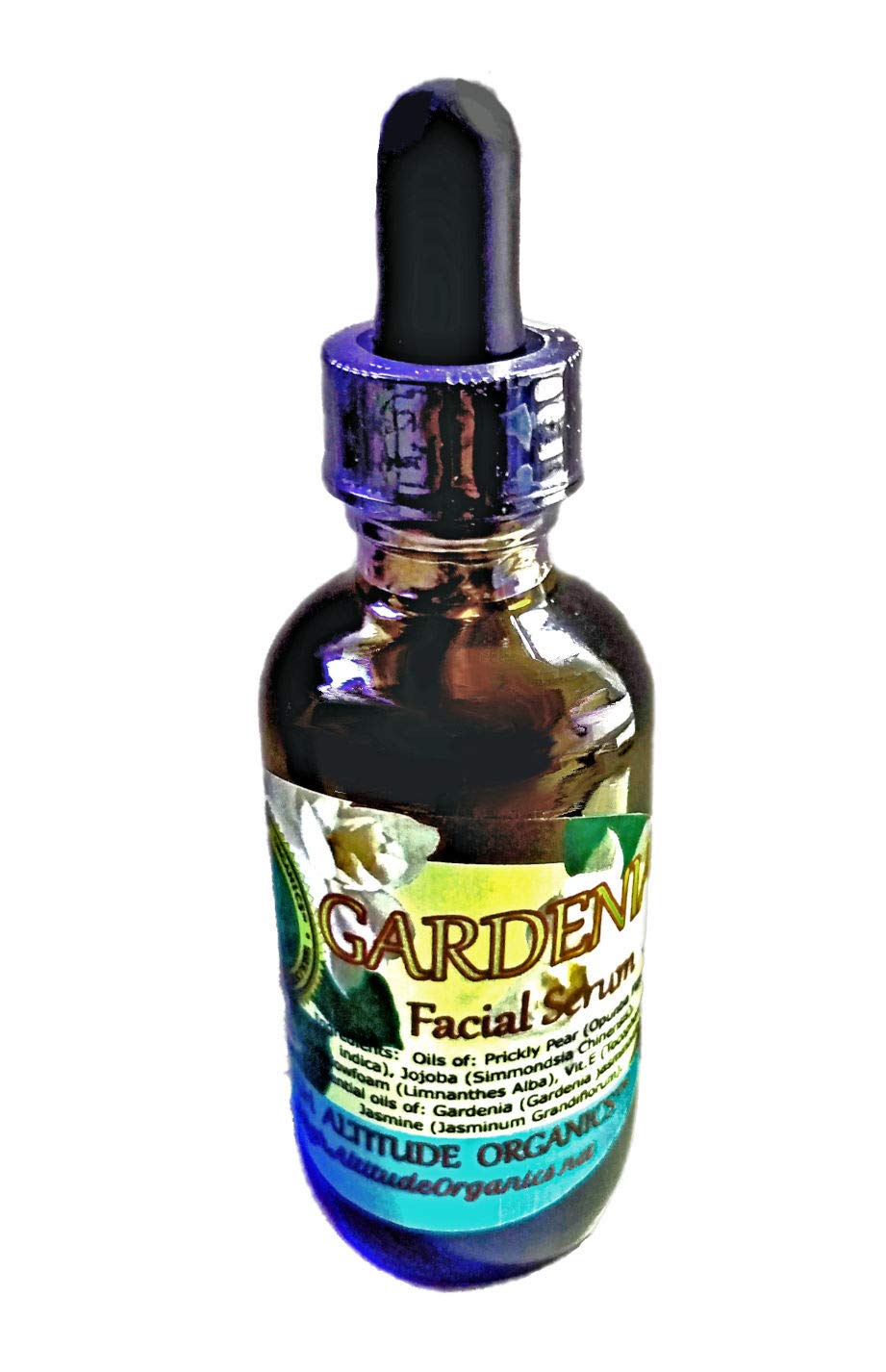 Gardenia Facial Serum Oil - 60ml (2oz) - Collagen stimulation, Firmness, All-Natural and Organic, An