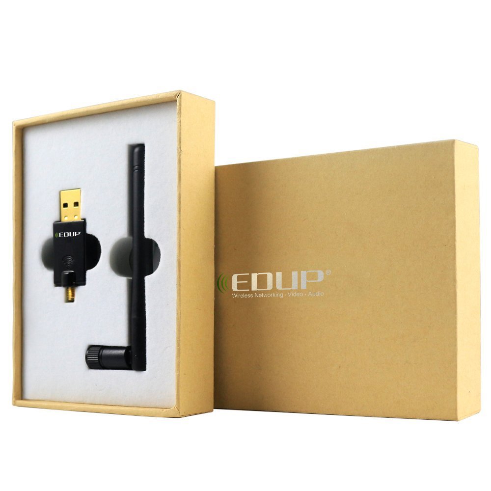 Wifi Adapter ac600Mbps EDUP Wireless Usb Adapter 5.8GHz/2.4GHz Dual Band 600Mbps Usb Adapter 2dBi External Antennas Supports Windows XP,Win Vista,Win 7,Win 8, Win 10,Mac OS X 10.6-10.13