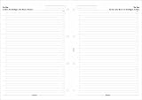 Filofax A4 To Do Refill 20 Leaves 210 x 297mm Four Hole Punched