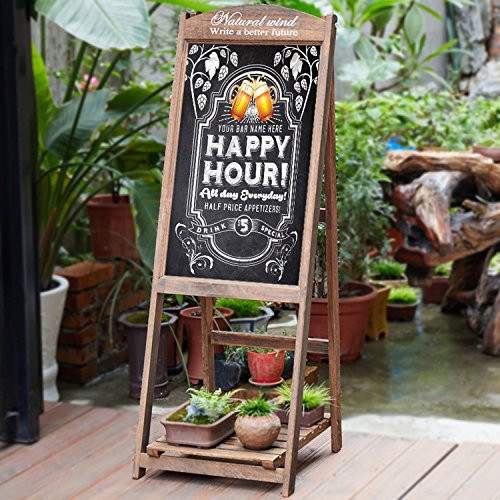 Extra Large Chalkboard Contact Paper Vinyl Wall Decal Poster (6.5 FEET) Blackboard Roll Adhesive Chalk Board Paint Alternative w/BONUS Chalks & Marker - Peel and Stick DIYWallpaper Sizes 17.8" X 78.7"