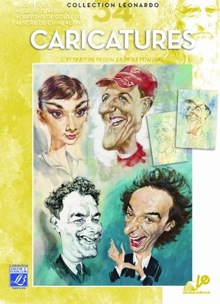 Lefranc & Bourgeois Léonardo n°34 Study Book Caricatures [French Language]
