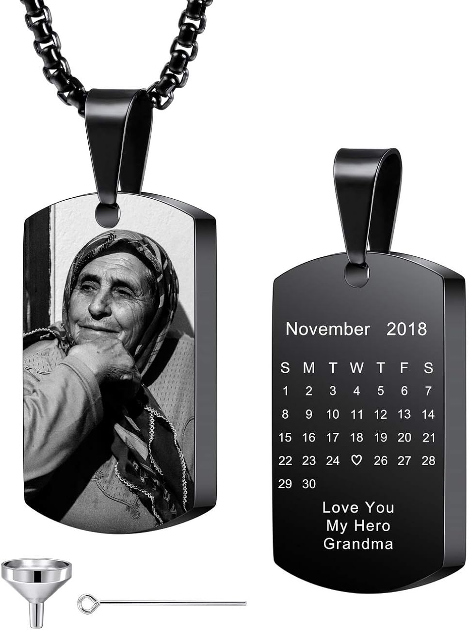 medaglione per le ceneri della persona amata