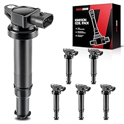 Torchbeam 6 Packs Ignition Coil UF554 Fit for Kia